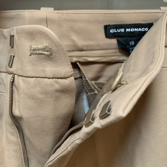 Club Monaco Beige Dress Pants - Picture 3 of 3